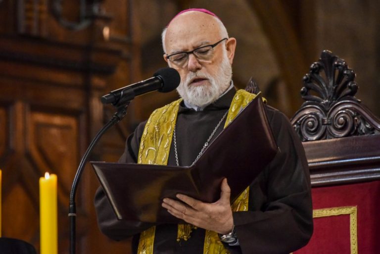 Mons. Celestino Aós asumirá formalmente como Arzobispo el 11 de enero